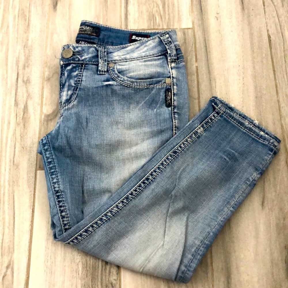 Silver Jeans | Aiko Mid Capri